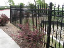 Residential Ornamental Fence Installation in Ajax, Oshawa, Pickering, Whitby, Toronto, GTA 
