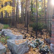 Residential Metal Fencing Installation in Ajax, Oshawa, Pickering, Whitby, Toronto, GTA 